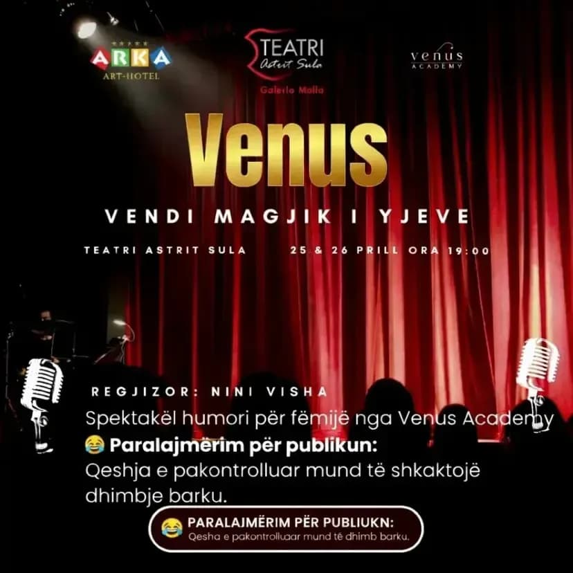 Imazhi kryesor i Venus Academy - Vëndi Magjik i Yjeve